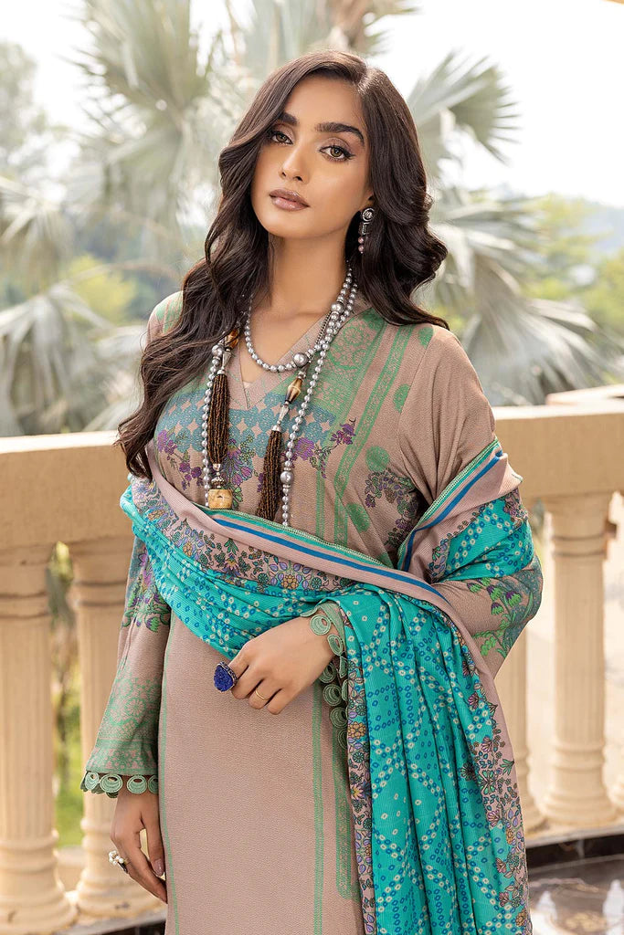 Charizma C-Prints Unstitched Dhanak 3Pc Suit CPW22-40