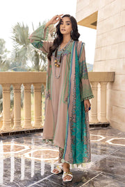 Charizma C-Prints Unstitched Dhanak 3Pc Suit CPW22-40