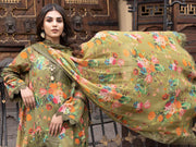 Charizma Rang-e-Bahaar Embroidered Lawn Unstitched 3 Piece Suit CRB-02
