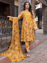 Charizma Rang-e-Bahaar Embroidered Lawn Unstitched 3 Piece Suit CRB-06