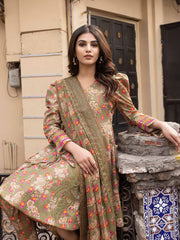 Charizma Rang-e-Bahaar Embroidered Lawn Unstitched 3 Piece Suit CRB-09
