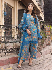 Charizma Rang-e-Bahaar Embroidered Lawn Unstitched 3 Piece Suit CRB-10
