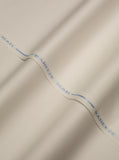 Bareeze Man Egyptian Cotton 2/1 Unstitched Fabric for Summer  - Cream