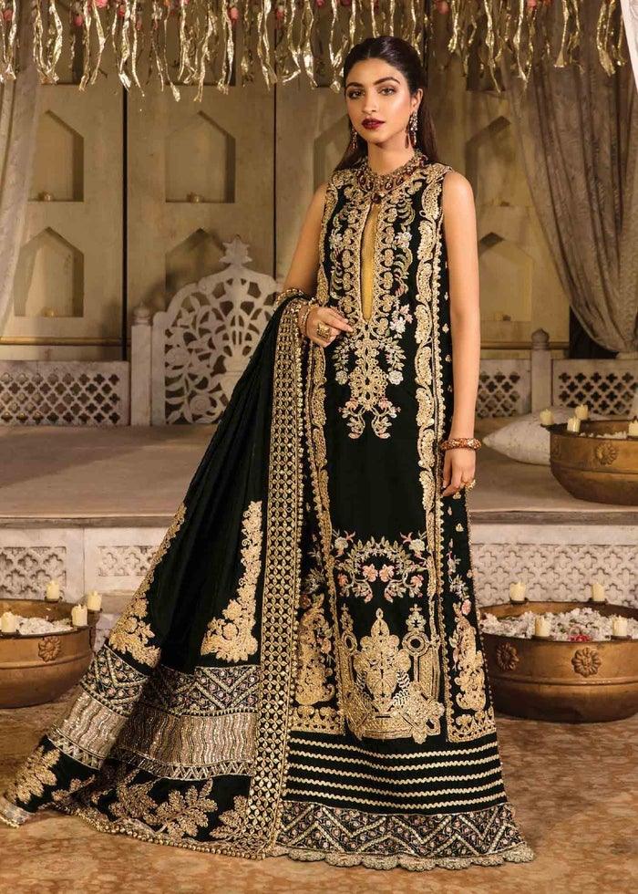 Crimson Wedding Collection Unstitched Formals Handmade Suit JADE - 3B - FaisalFabrics.pk