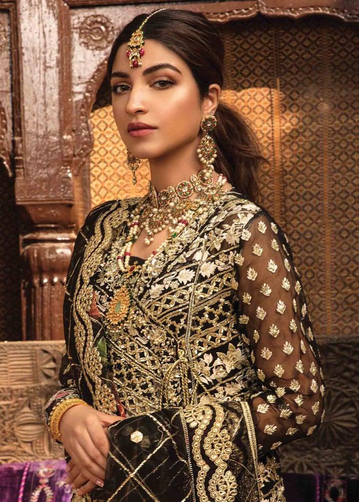 Crimson Wedding Collection Unstitched Formals Handmade Suit ONYX - 5B - FaisalFabrics.pk