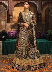 Crimson Wedding Collection Unstitched Formals Handmade Suit ONYX - 5B - FaisalFabrics.pk
