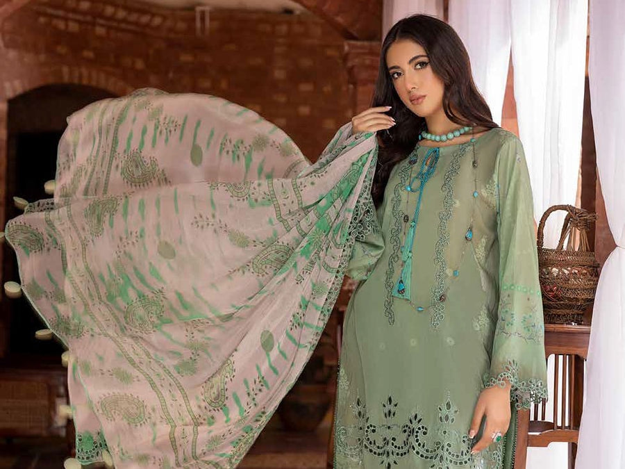 Charizma Swissmiss Unstitched Embroidered 3Pc Suit CSM-02