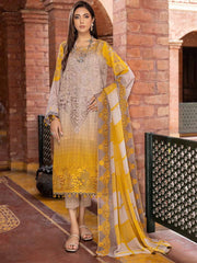 Charizma Swissmiss Unstitched Embroidered 3Pc Suit CSM-04