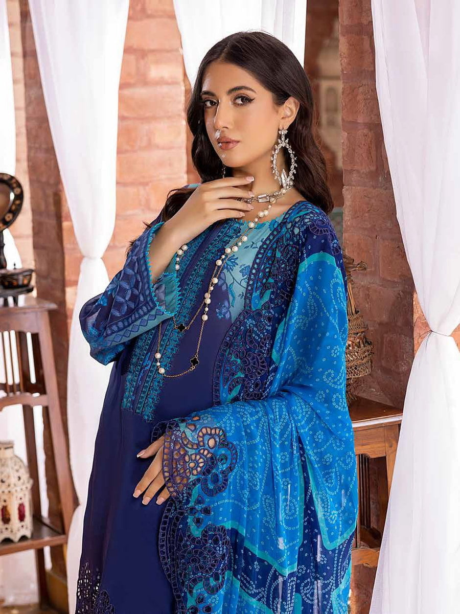 Charizma Swissmiss Unstitched Embroidered 3Pc Suit CSM-05
