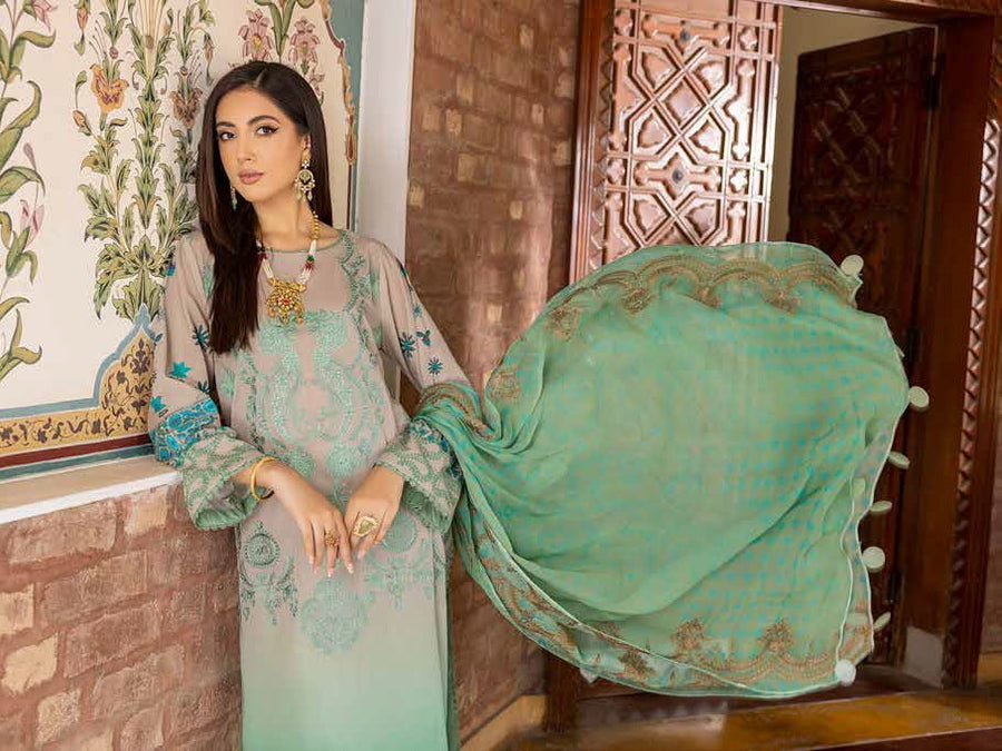 Charizma Swissmiss Unstitched Embroidered 3Pc Suit CSM-07