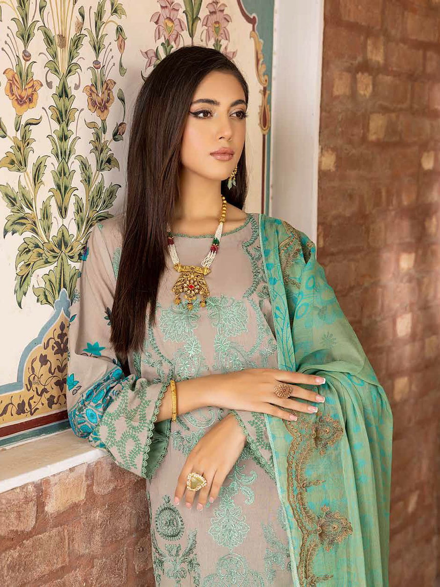 Charizma Swissmiss Unstitched Embroidered 3Pc Suit CSM-07