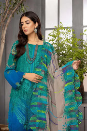 Charizma Swissmiss Unstitched Embroidered Swiss Voil 3Pc CSM22-13