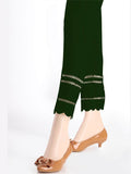 Premium Unstitched Cotton Plain Trouser Fabric CT-GD-77 Green