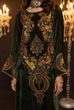 Charizma Signature Unstitched Embroidered Velvet 3Pc Suit CV22-01
