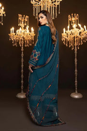 Charizma Signature Unstitched Embroidered Velvet 3Pc Suit CV22-02