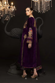 Charizma Signature Unstitched Embroidered Velvet 3Pc Suit CV22-06