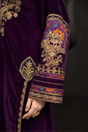 Charizma Signature Unstitched Embroidered Velvet 3Pc Suit CV22-06