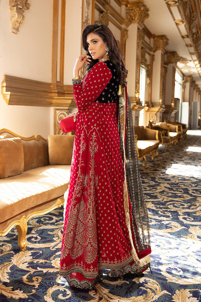 Charizma Signature Unstitched Embroidered Velvet 3Pc Suit CV22-08