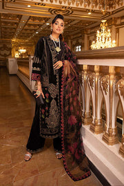 Charizma Signature Unstitched Embroidered Velvet 3Pc Suit CV22-11
