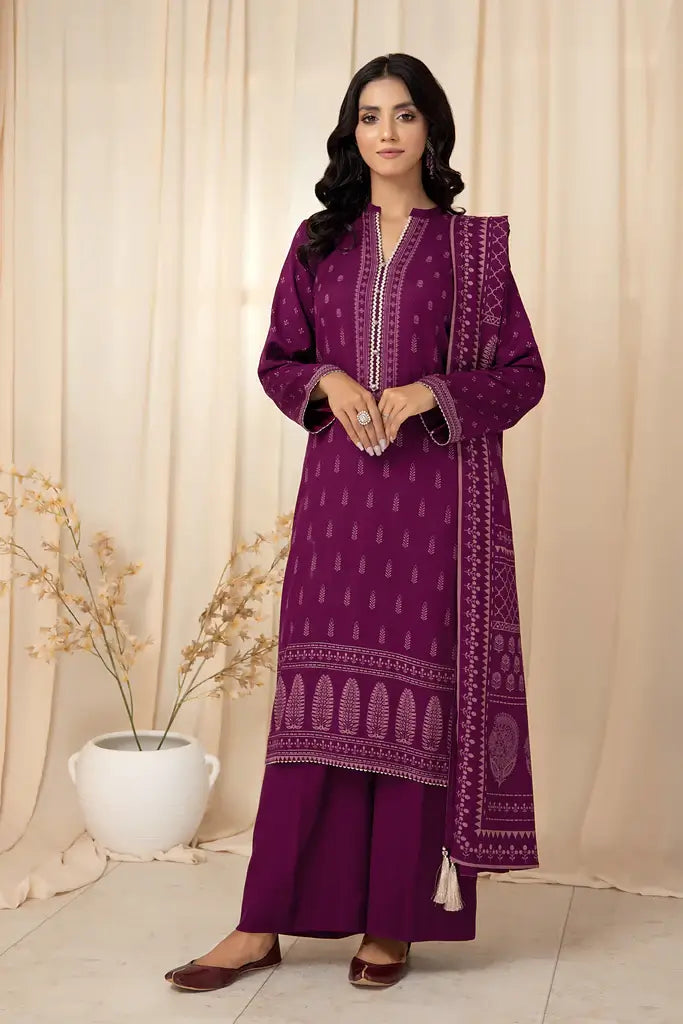 Lakhany Cashmi Vool Unstitched Printed 3Pc Suit CVC-1001-A