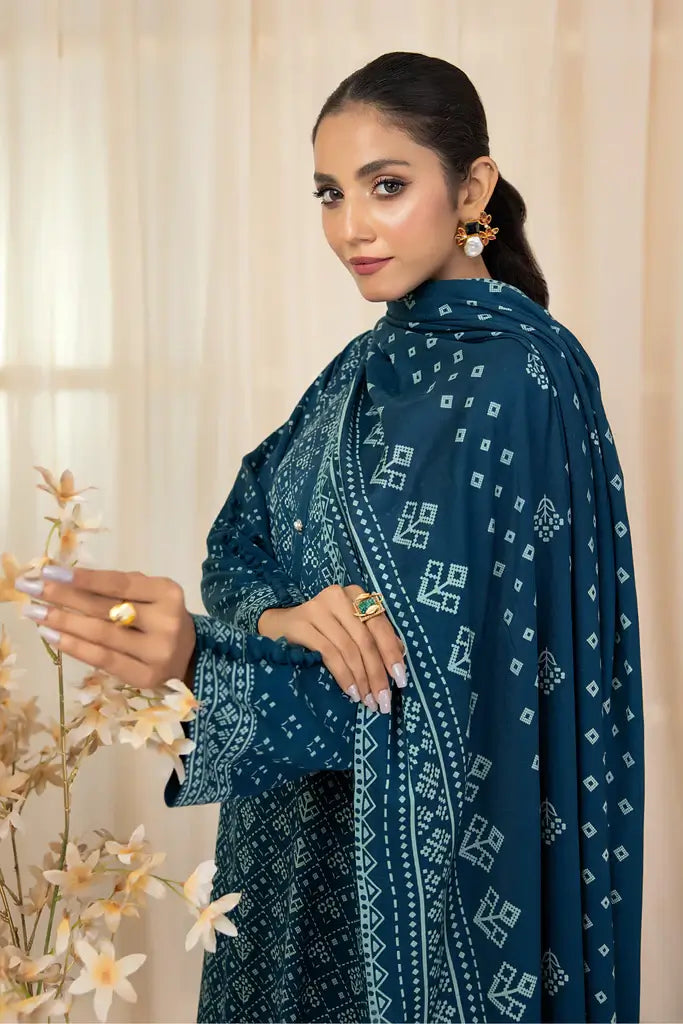 Lakhany Cashmi Vool Unstitched Printed 3Pc Suit CVC-1002-A
