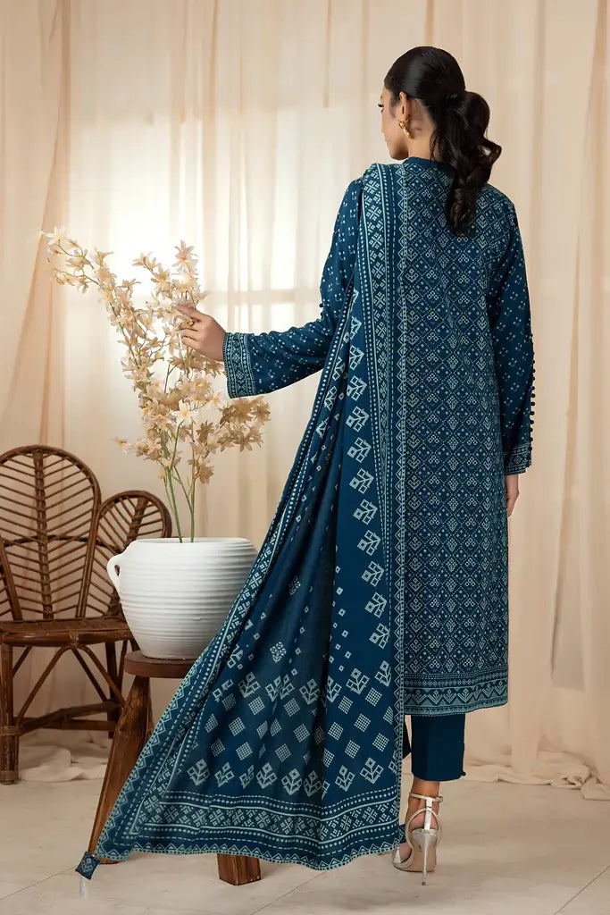 Lakhany Cashmi Vool Unstitched Printed 3Pc Suit CVC-1002-A