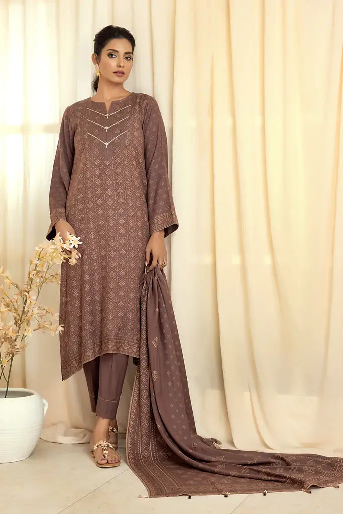 Lakhany Cashmi Vool Unstitched Printed 3Pc Suit CVC-1002-C