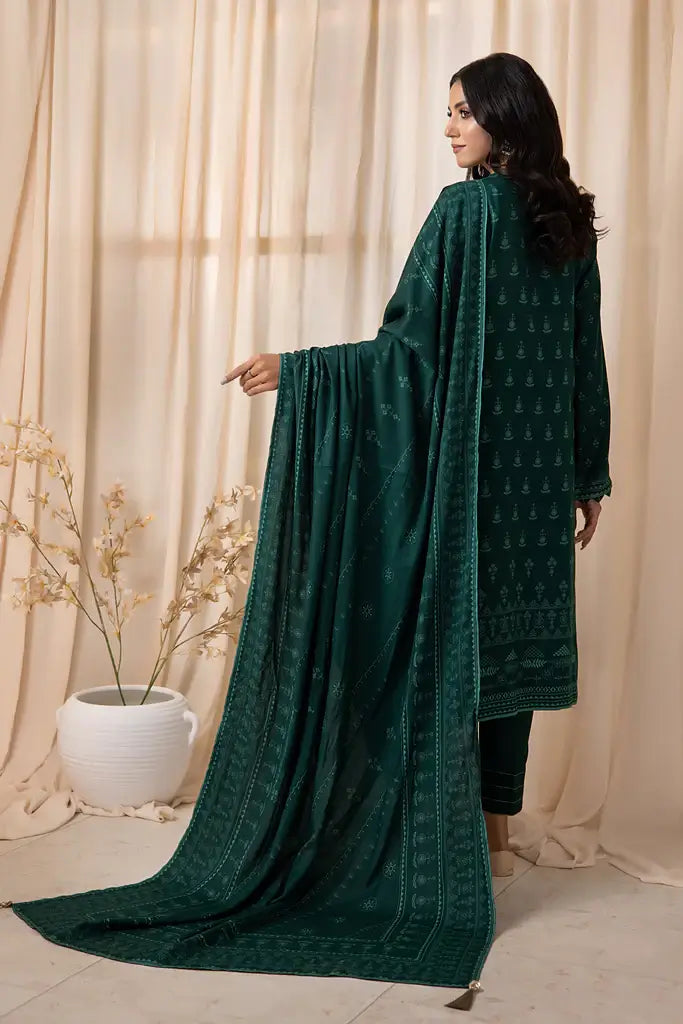 Lakhany Cashmi Vool Unstitched Printed 3Pc Suit CVC-1003-B
