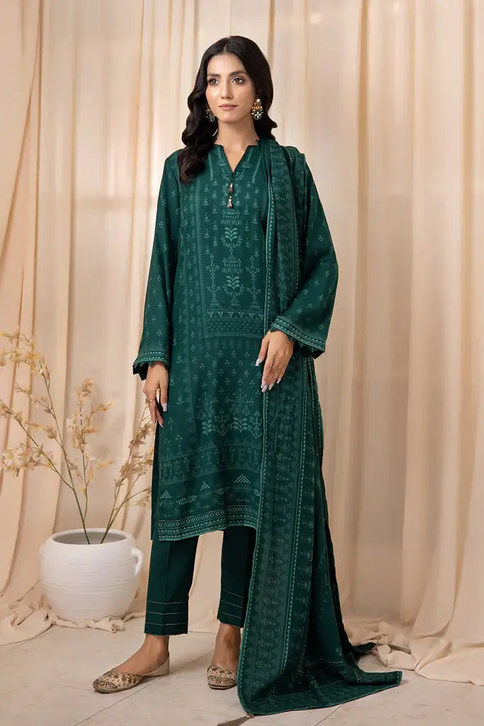 Lakhany Cashmi Vool Unstitched Printed 3Pc Suit CVC-1003-B