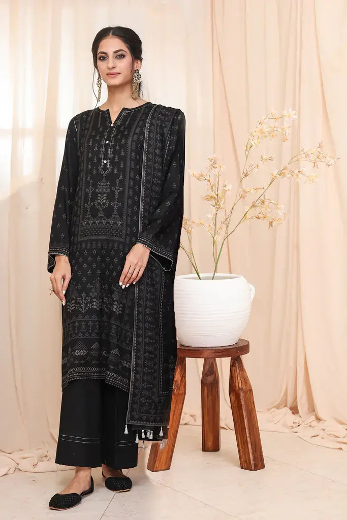 Lakhany Cashmi Vool Unstitched Printed 3Pc Suit CVC-1003-C