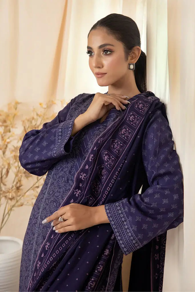 Lakhany Cashmi Vool Unstitched Printed 3Pc Suit CVC-1004-A