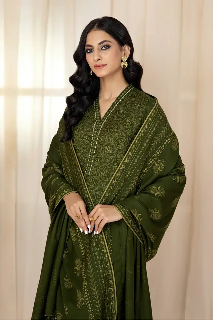 Lakhany Cashmi Vool Unstitched Printed 3Pc Suit CVC-1004-C