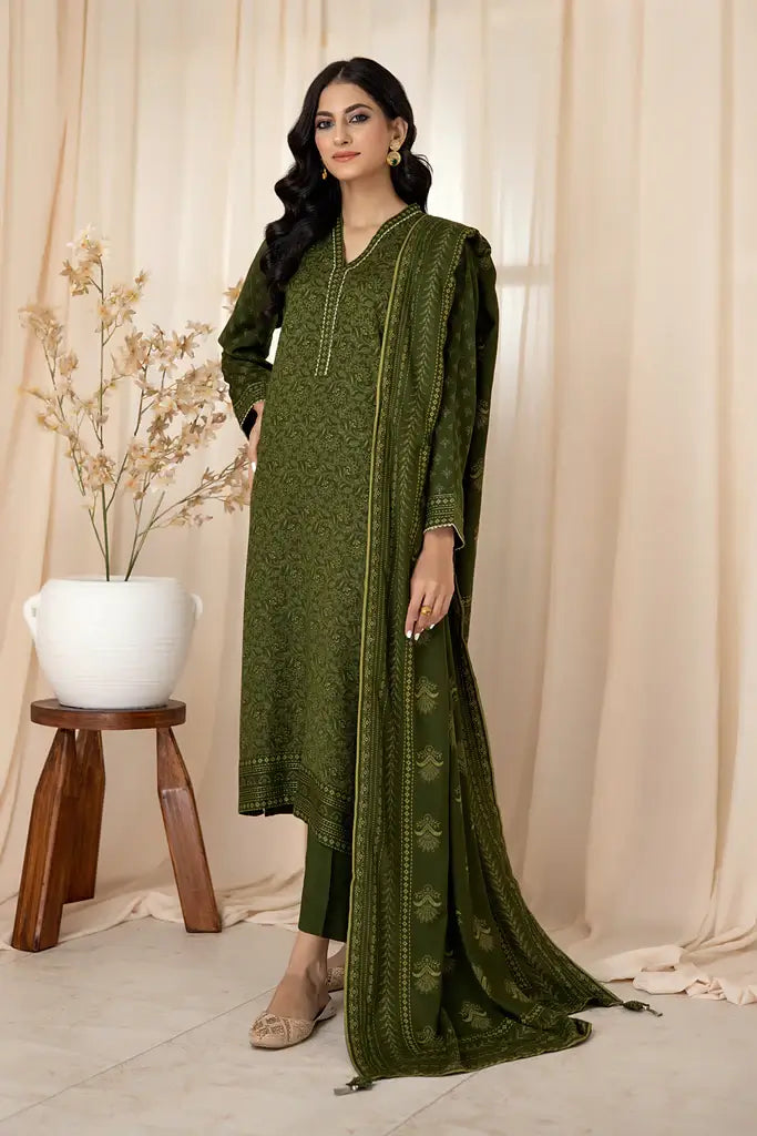 Lakhany Cashmi Vool Unstitched Printed 3Pc Suit CVC-1004-C