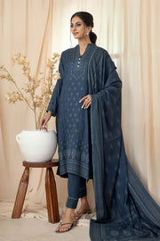 Lakhany Cashmi Vool Unstitched Printed 3Pc Suit CVC-1006-C