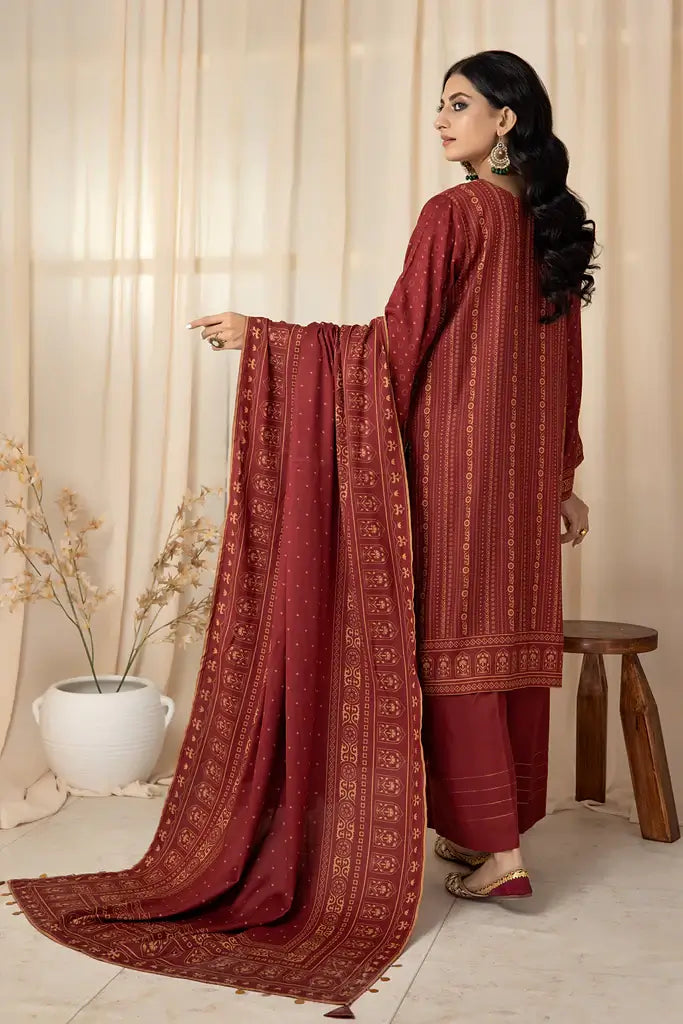 Lakhany Cashmi Vool Unstitched Printed 3Pc Suit CVC-1007-A