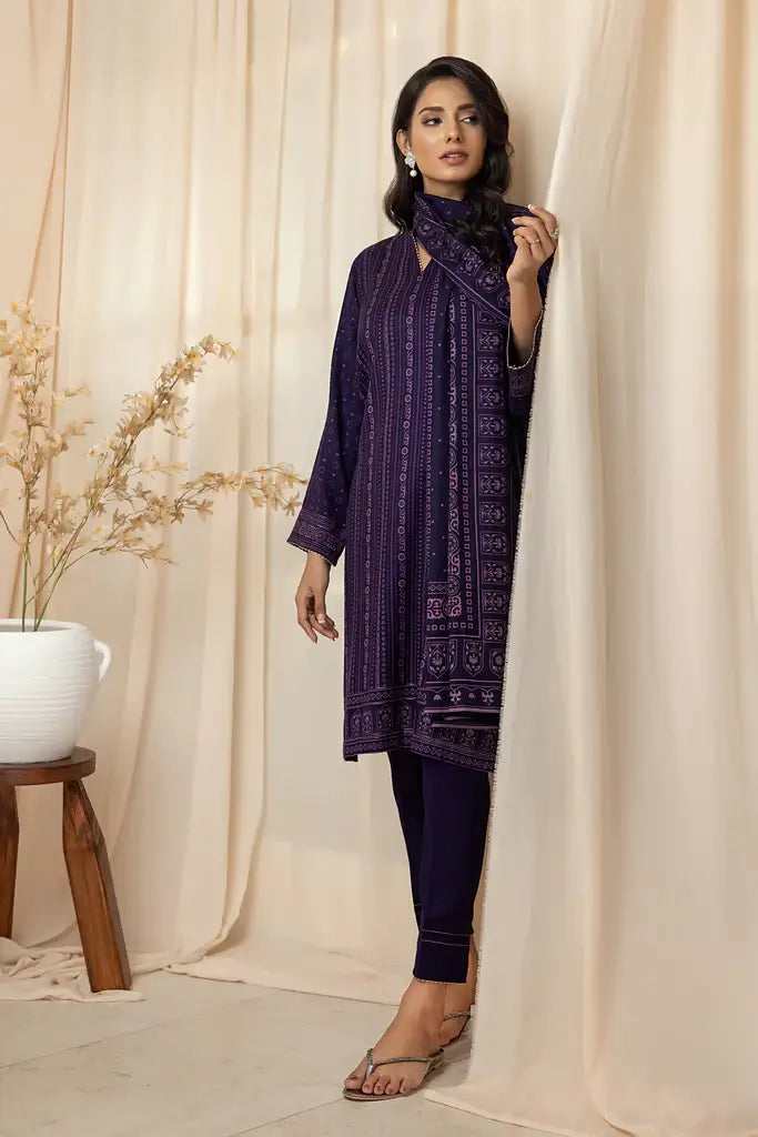 Lakhany Cashmi Vool Unstitched Printed 3Pc Suit CVC-1007-C