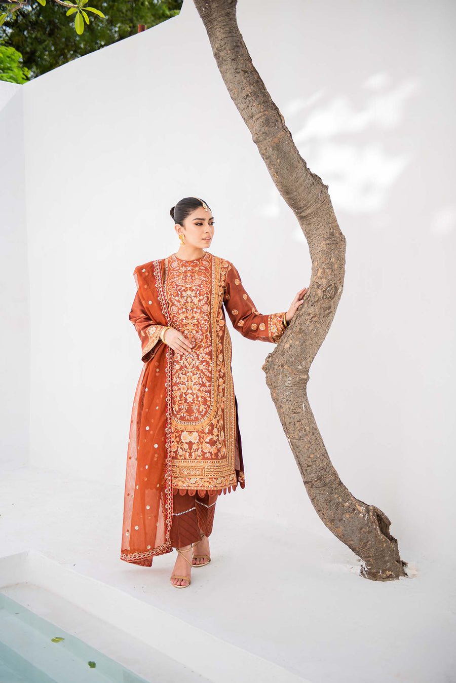 Nuriyaa Festive Formal 3 Piece Suit - Ashnah