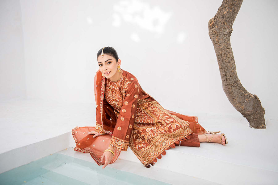 Nuriyaa Festive Formal 3 Piece Suit - Ashnah