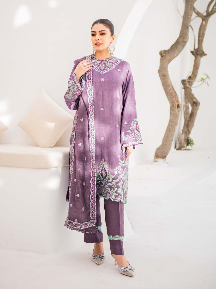Nuriyaa Festive Formal 3 Piece Suit - Sumbal