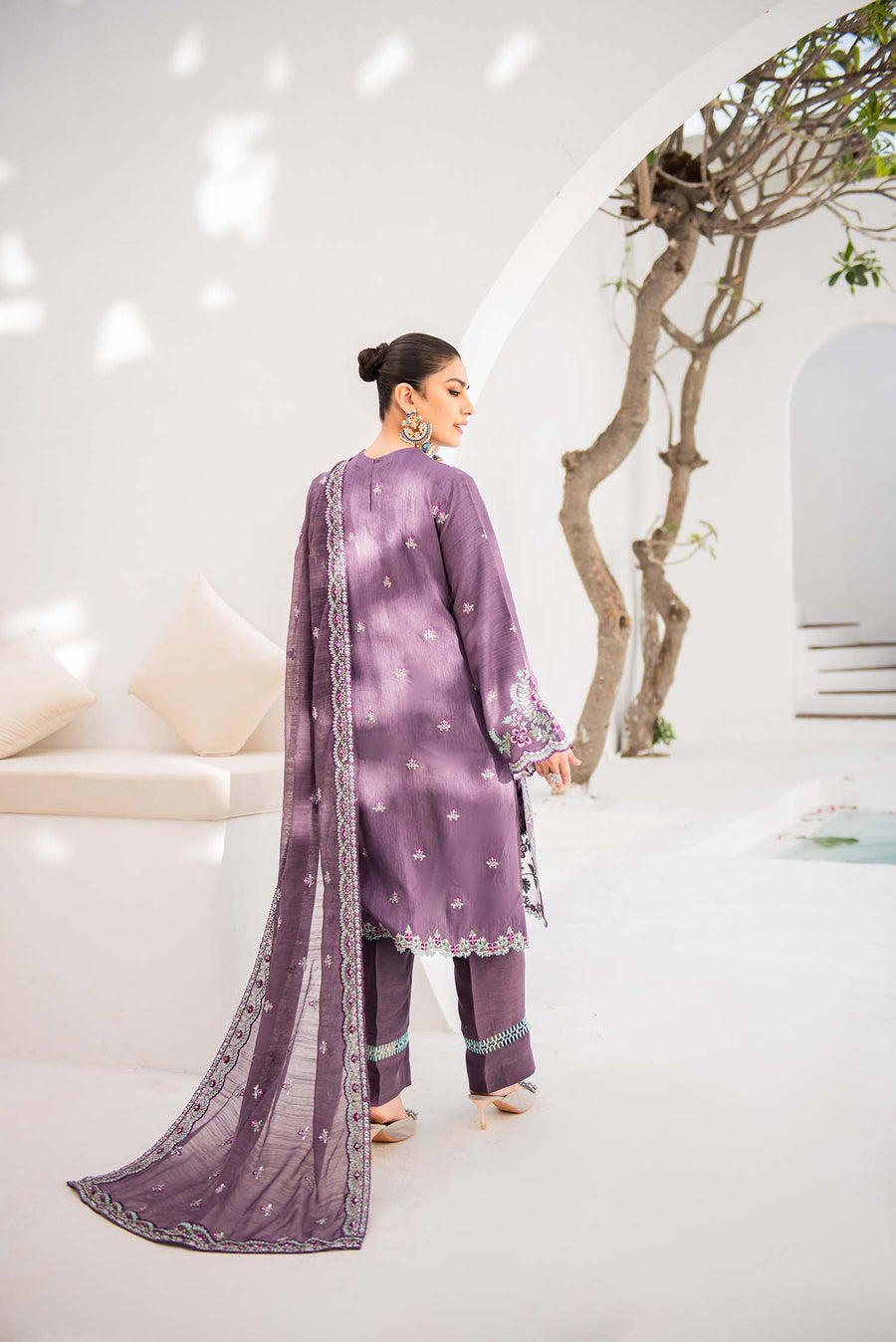 Nuriyaa Festive Formal 3 Piece Suit - Sumbal