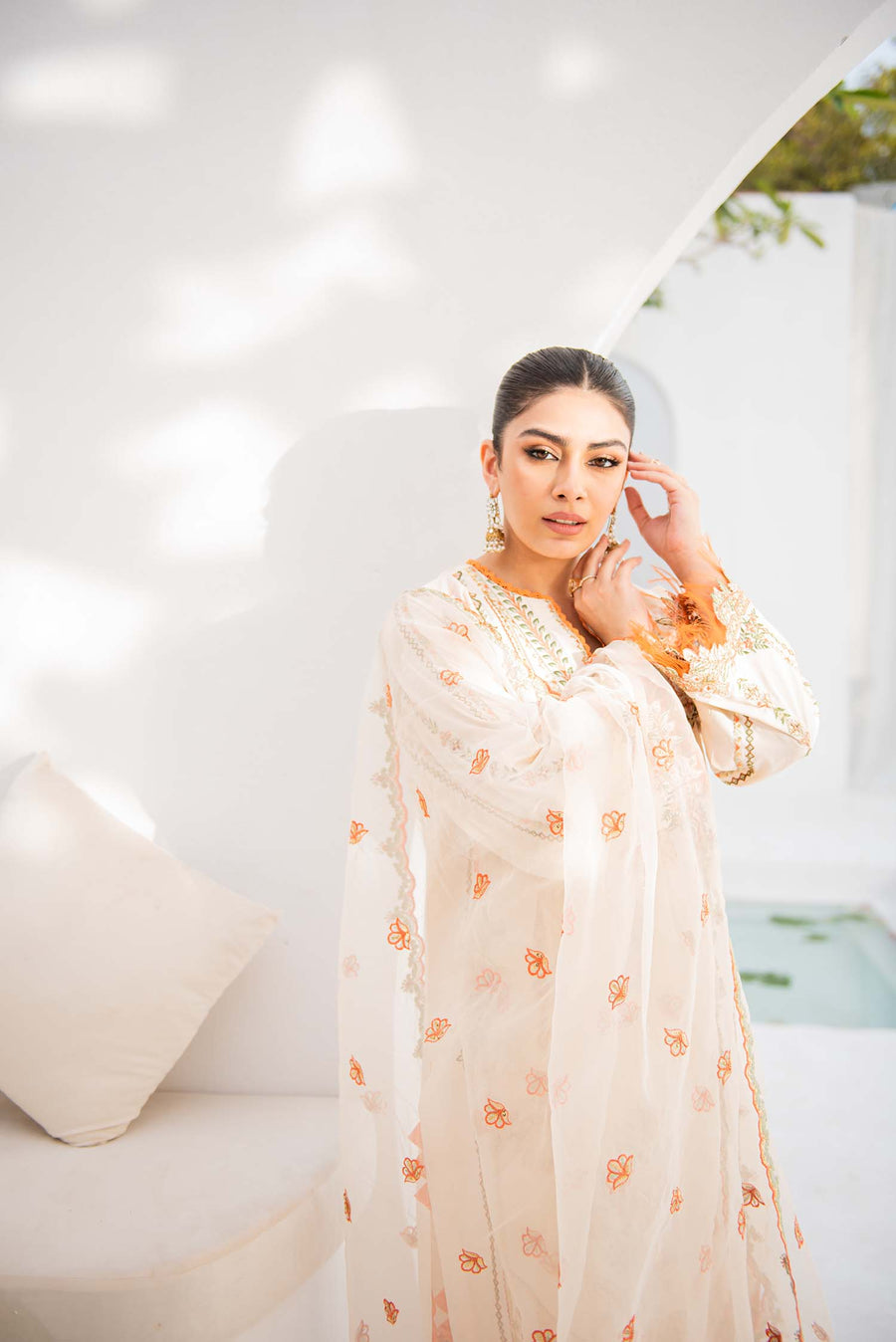Nuriyaa Festive Formal 3 Piece Suit - Gul e Bano