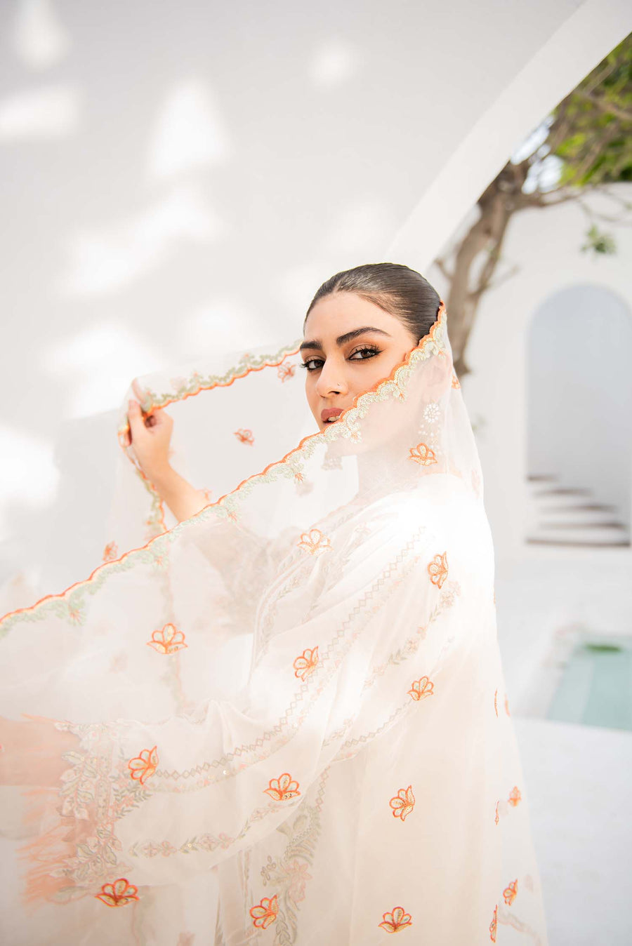 Nuriyaa Festive Formal 3 Piece Suit - Gul e Bano