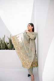 Nuriyaa Festive Formal 3 Piece Suit - Gul Bahar