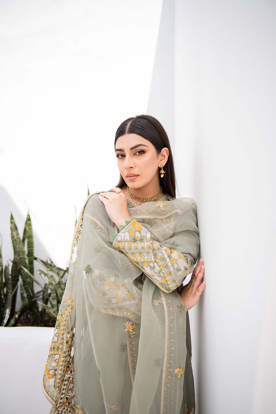 Nuriyaa Festive Formal 3 Piece Suit - Gul Bahar