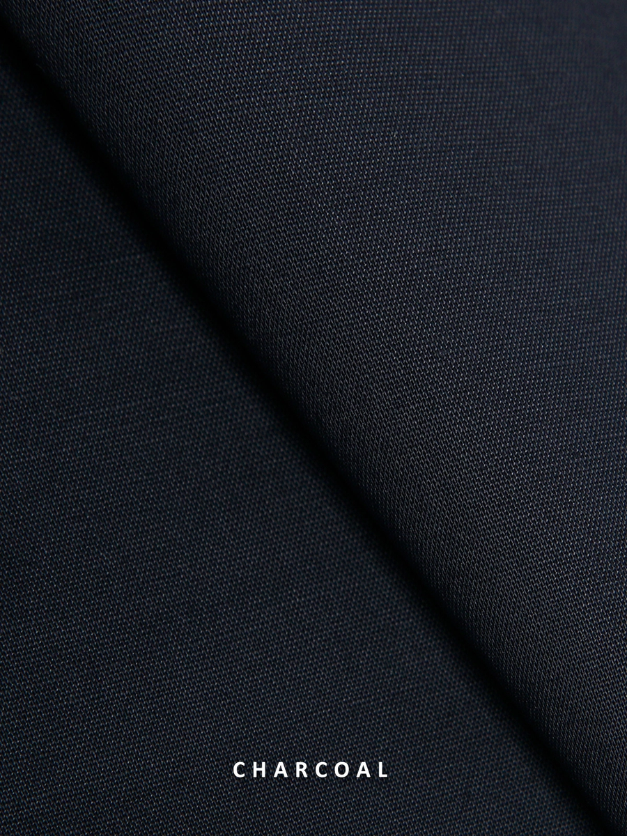 Safeer by edenrobe Men’s Cotton Fabric For Summer EMUC21-Splash Charcoal - FaisalFabrics.pk