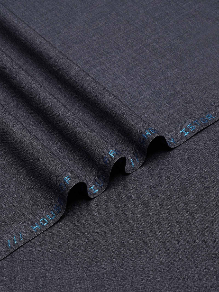 Sheen by Istor Men's Unstitched Blended Fabric for summer - Charcoal
