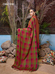 Charizma Bunnat Embroidered Khaddar 3 Piece Unstitched Suit CBN-01B - FaisalFabrics.pk