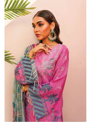 CHARIZMA Nureh by Riaz Arts Embroidered Lawn Jacquard Collection NJ-04 - FaisalFabrics.pk