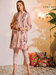 Ramsha Chevron Luxury Chiffon Vol-1 Embroidered 3Pc Suit A-108 - FaisalFabrics.pk