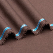 Pegasus by Dynasty Men's Unstitched Blended Suit - Chocolate